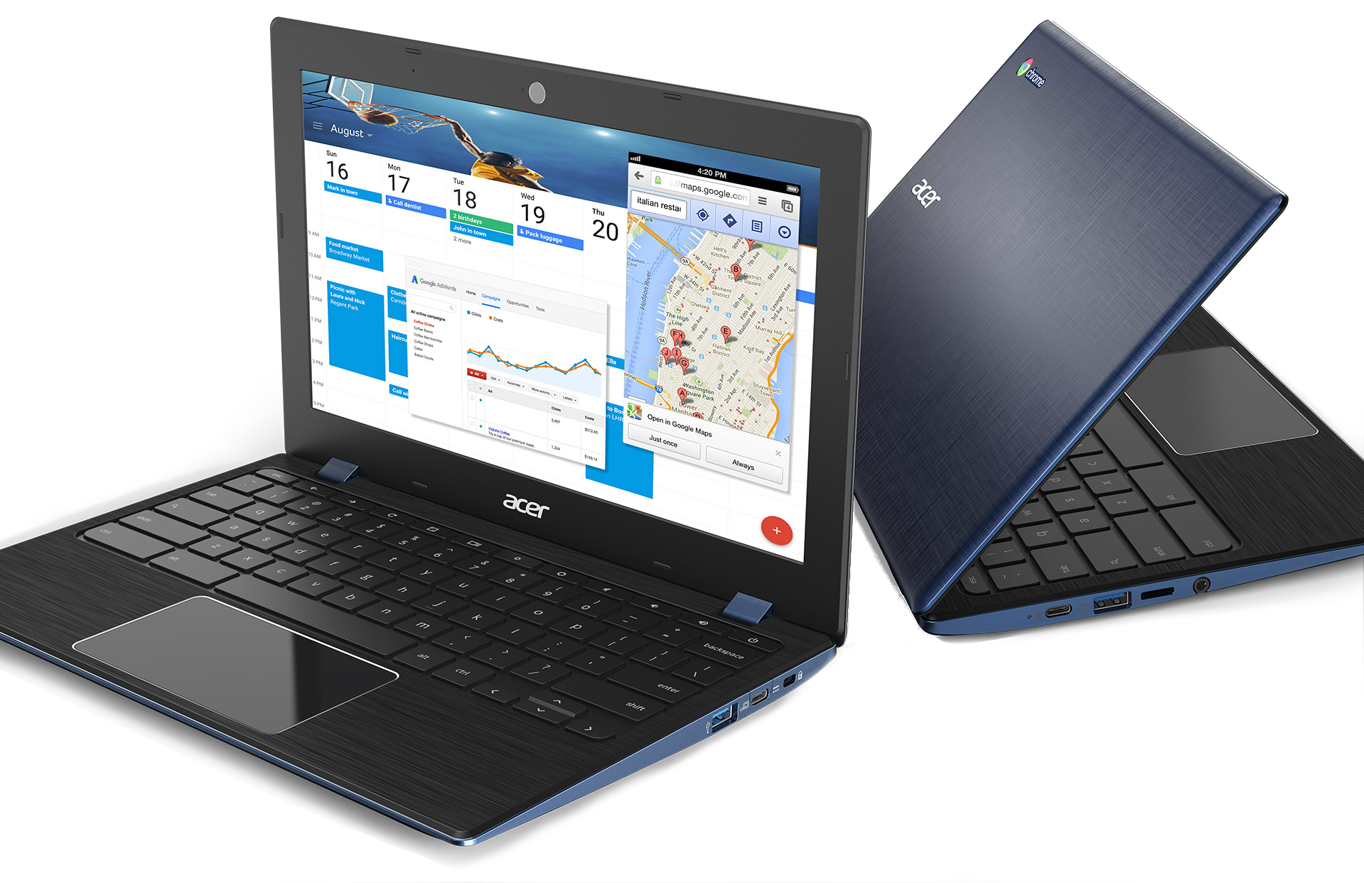 Acer Chromebook 11 Indigo Blue